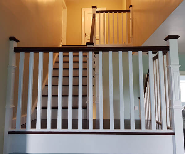 Stairs interior painting